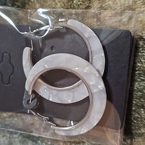 Hoop earrings new